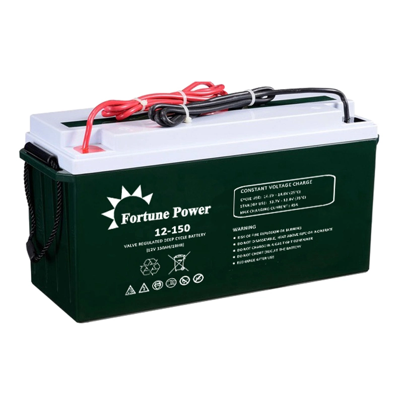 Maintenance Free AGM Gel Battery 12V150ah for UPS Solar Power System