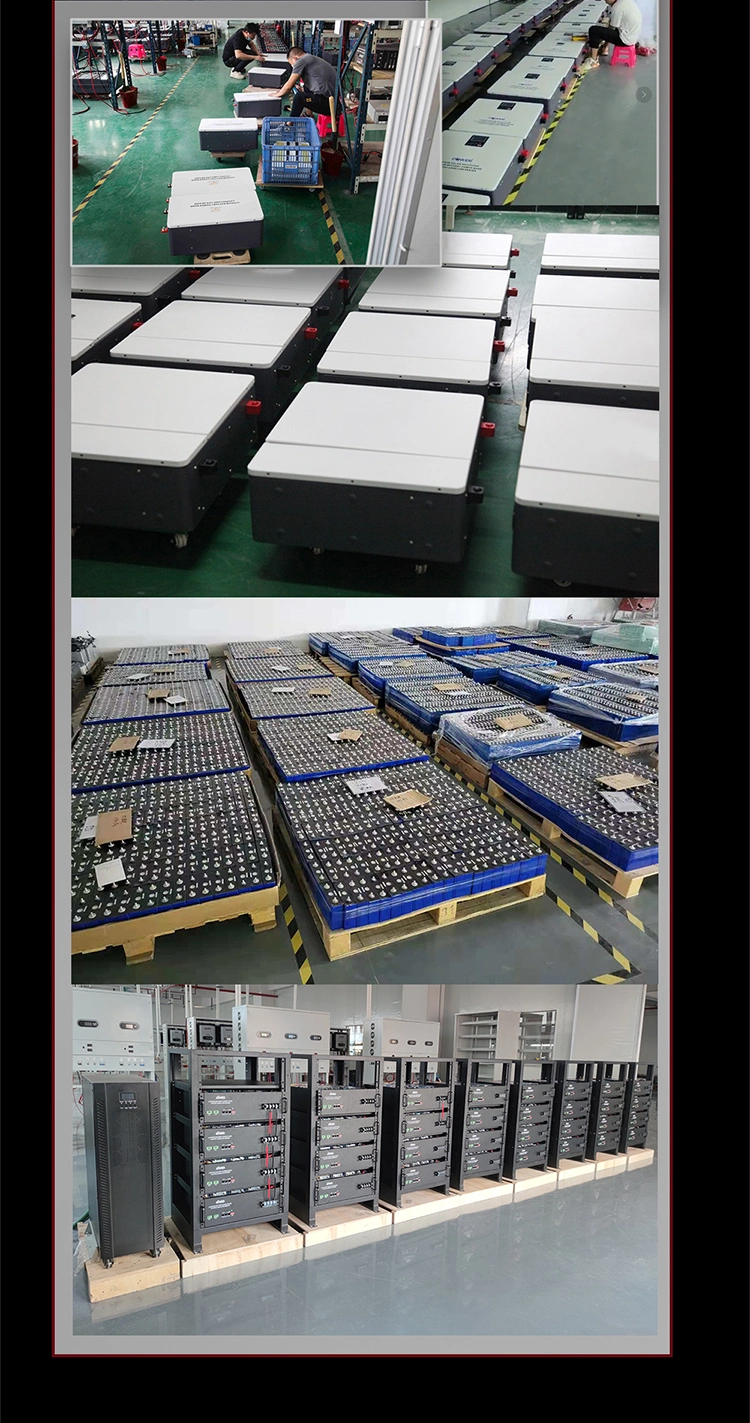 Long Warranty Modular Li-ion 48V 100ah 200ah Battery Cabinet 6000 Times Cycle Stacked Mounted LiFePO4 Battery Hybrid Battery Powerwall