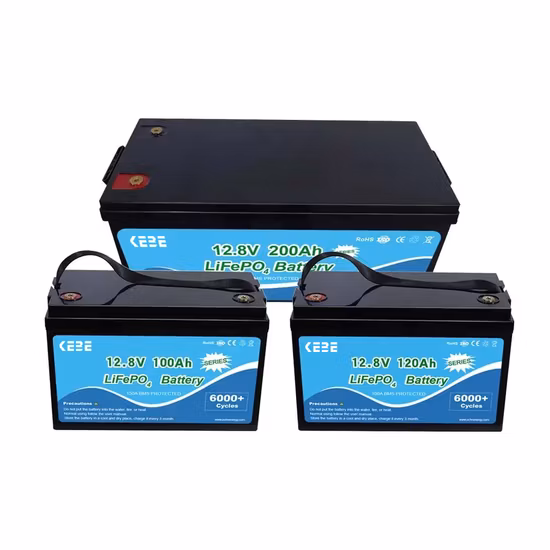 12V 24V Batterie au lithium 100ah 200ah 300ah 50ah 12V/24V Batterie LiFePO4 pour prix d'usine solaire