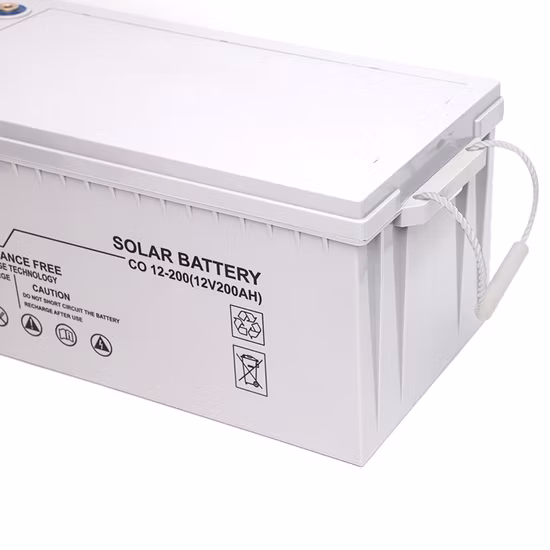 Batterie de stockage rechargeable AGM à cycle profond 12V 250ah